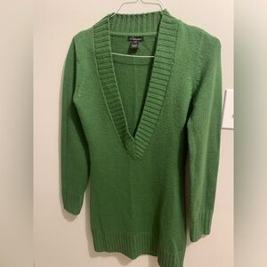 Long Green Sweater $20